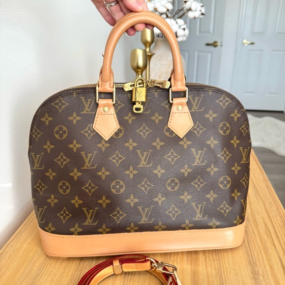 ✅AUTHENTIC✅LOUIS VUITTON ALMA PM+LOCK - Picture 1 of 16